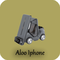 شارژر وایرلس 5 در 1 فورک لیفت Green Forklift wireless sharger | الو آیفون مشهد