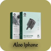 شارژر دیواری دو پورت USB با کابل تایپ سی گرین لاین Green Lion QC3.0 Mini Wall Charger 20W فروشگاه الو ایفون مشهد