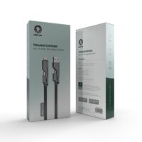 كابل انتقال اطلاعات و شارژ 4 در یک Green Lion Four in One Zinc Alloy Charging Data Cable 4 IN 1