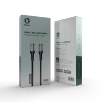 كابل شارژر تایپ سی به تایپ لایتینینگ گرین لاین | Green LionTransparent Led CablePD27 C to L