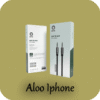 کابل AUX برند Green Lion مدل AUX به AUX (1متری) Green Lion Aux to Aux PVC Cable 3.5mm 1M