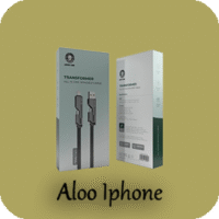 كابل انتقال اطلاعات و شارژ 4 در یک Green Lion Four in One Zinc Alloy Charging Data Cable 4 IN 1
