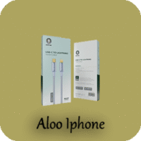 كابل شارژر تایپ سی به لایتنینگ 1 متری 27 وات | Green Lion USB-C to Lightning Touch Cable 1M PD 27W