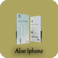 كابل شارژر تایپ سی به لایتنینگ 1 متری 27 وات | Green Lion USB-C to Lightning PVC Cable 1M PD 27W