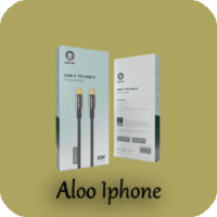 کابل تایپ C به تایپ C گرین لاین 60 وات ( 1 متر ) Touch cable