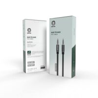 کابل AUX برند Green Lion مدل AUX به AUX (1متری) Green Lion Aux to Aux PVC Cable 3.5mm 1M