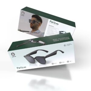 عینک هوشمند گرین لاین مدل Paris Smart audio Glass | فروشگاه الو آیفون مشهد