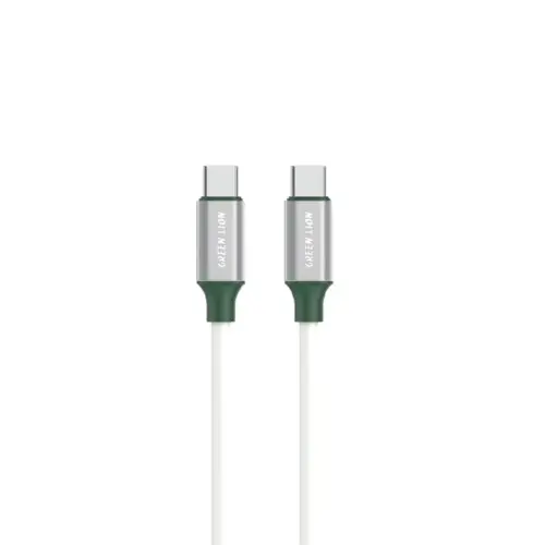 كابل شارژر تایپ سی به تایپ سی 1 متری 60 واتی Green Lion USB-C to Lightning PVC Cable 1M 60W