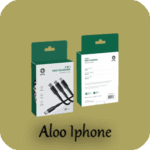 كابل شارژر 3 کاره فست شارژ تایپ سی Green Lion 3 in 1 Fast Charging فروشگاه الو ایفون مشهد