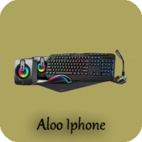 ست گیمینگ RGB مدل Porodo Gaming 5 in 1 Ultimate Gaming Kit فروشگاه الو ایفون مشهد
