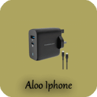 شارژر دیواری فست شارژ تایپ سی و یو اس بی 63 وات پاورولوژی Powerology Ultra-Quick Charging Adapter الو آیفون مشهد
