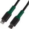 كابل شارژر تایپ سی به لایتنینگ 3 متری 20 وات Green Lion USB-C to Lightning TPE Cable 3M PD 20W فروشگاه الو ایفون