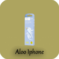 کابل شارژر لایتنینگ DENMEN D07L فروشگاه الو آیفون مشهد