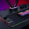 موس پد گیمینگ RGB Porodo با شارژر بی‌سیم 15 وات فروشگاه الو آیفون مشهد