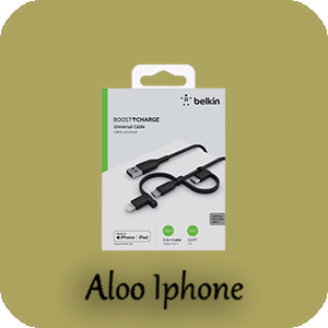 کابل شارژ سریع 1 به 3 USB-A به لایتنینگ، USB-C و Micro-USB بلکین طول 1 متر مدل CAC001bt1MBK